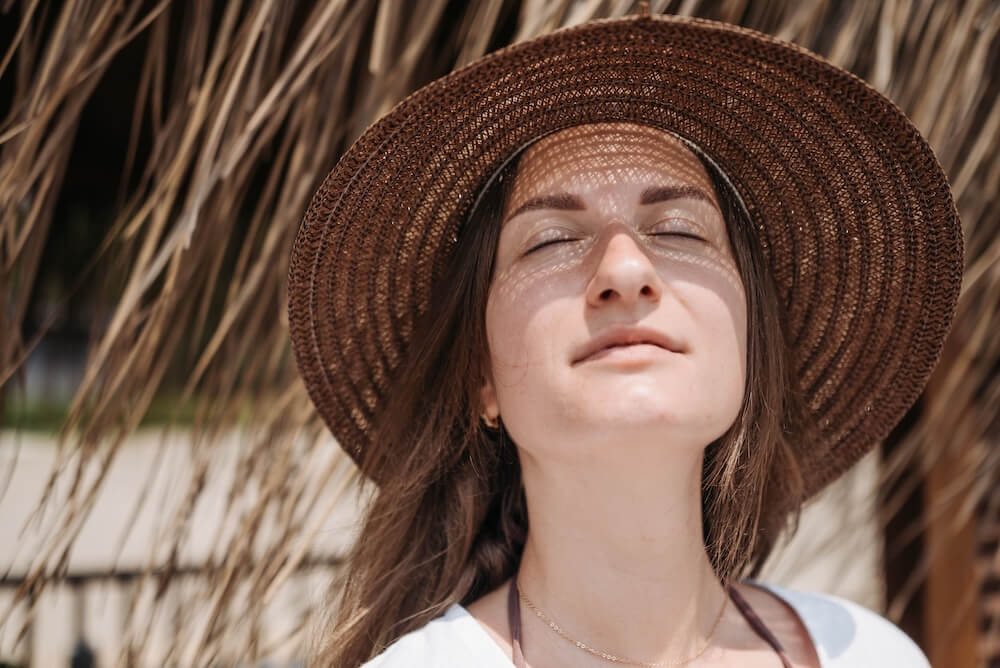 summer skincare and makeup steps