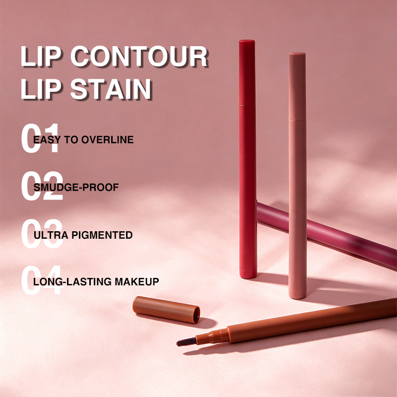 Halal & Vegan Lip Liner Pencil OEM ODM | Private Label Matte Waterproof Longwear Lip Shaping Liner Set
